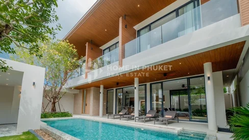 Villa de 3 chambres en style fusion asiatique près de la plage de Rawai