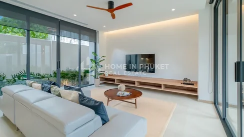 Villa de 3 chambres en style fusion asiatique près de la plage de Rawai