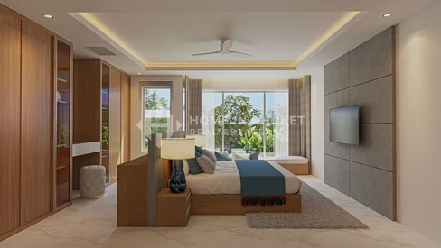 Villas modernes de 3 chambres avec piscine à Thalang