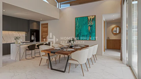 Villas modernes de 3 chambres avec piscine à Thalang