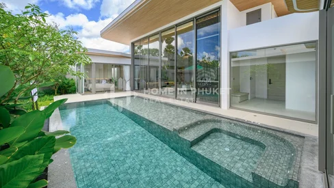 พูลวิลล่า 3 ห้องนอนสไตล์ทรอปิคอล