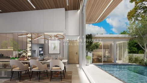 Вилла с 3 спальнями и бассейном в Mali Villas