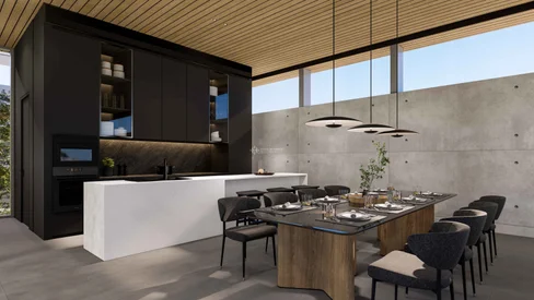 Villa avec vue sur la mer et accès direct à la plage