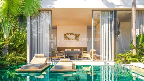 Villa de style thaïlandais de 4 chambres