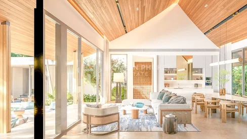 Villa de style thaïlandais de 4 chambres