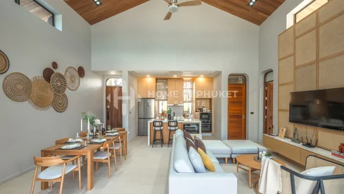 Villas modernes de 3 chambres avec piscine à Thep Krasatti