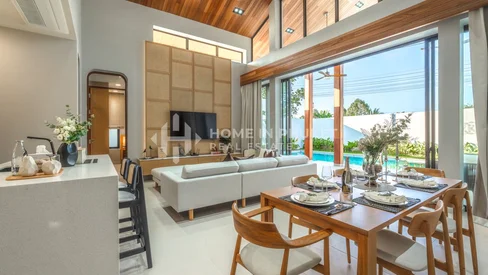 Villas modernes de 3 chambres avec piscine à Thep Krasatti