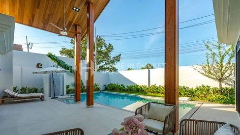 Villas modernes de 3 chambres avec piscine à Thep Krasatti