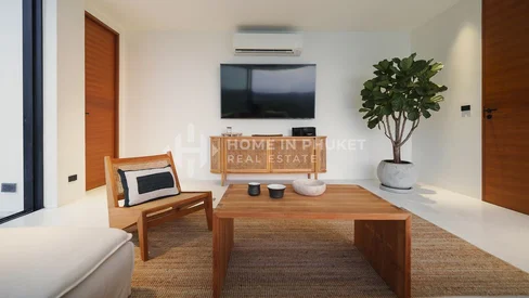 Villa de luxe 4 chambres à flanc de colline à Layan