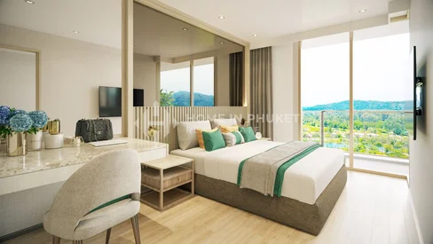 Appartement T2 avec vue sur le jardin à Laguna