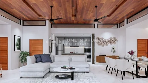 Elegant 4-Bedroom Villa with Saltwater Pool in Kamala