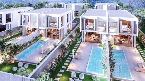 Villas avec piscine semi-détachées à Patong