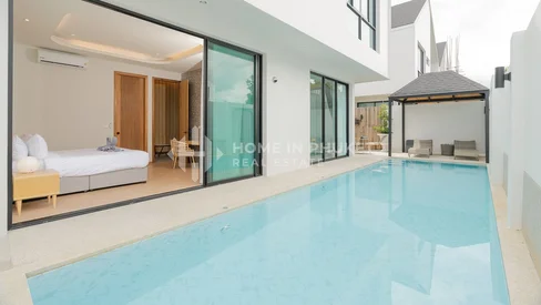 Villa avec piscine de 4 chambres près de Bangtao