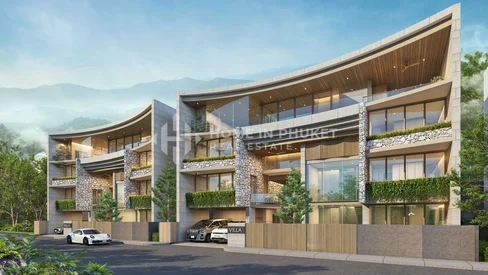 Villas étonnantes à flanc de colline, dotées d'équipements haut de gamme à Bangtao