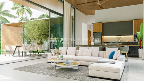 Villas modernes avec piscine zen et 3 chambres