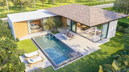 Villas modernes avec piscine zen et 3 chambres
