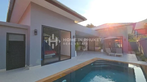 Villa Moderne Orientale avec Piscine de 3 Chambres