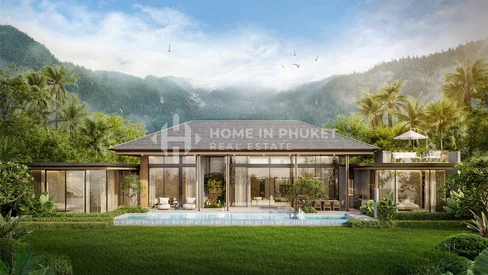 Villa de plain-pied avec piscine de 4 chambres à Kirara