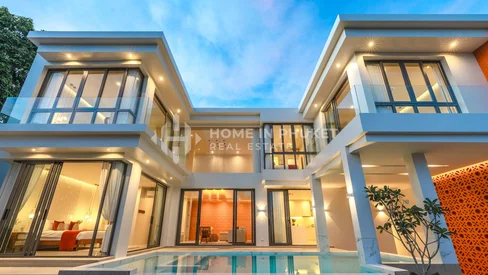 Élégante Villa Contemporaine de 4 Chambres avec Piscine