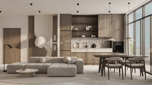 Condominium Moderne Près de la Plage de Nai Harn