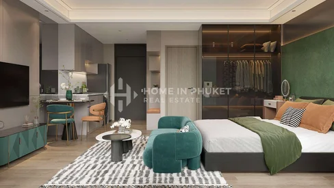 Condo moderne de faible hauteur à Rawai