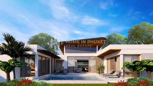 Вилла с 3 спальнями и бассейном в Janya Villa