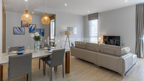 คอนโด 2 ห้องนอนที่บ้านไม้ขาว