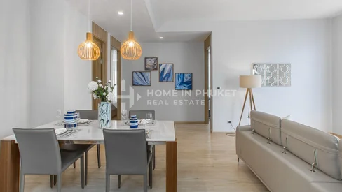 คอนโด 2 ห้องนอนที่บ้านไม้ขาว