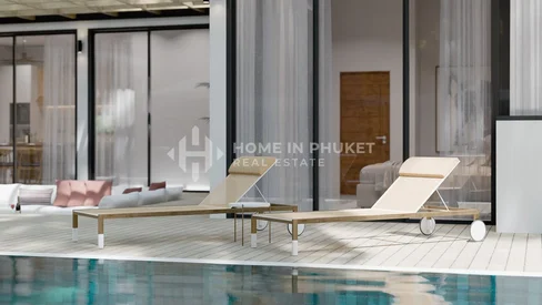 Villas modernes de luxe avec piscine à Rawai