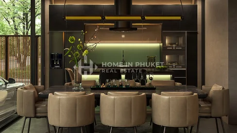 C5 - Villa avec piscine de 3 chambres à Zenithy La Ville