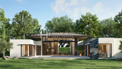 Villas avec piscine de 3 chambres à Botanica Chalong