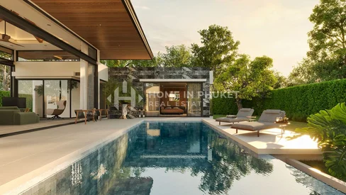 Villas avec piscine de 3 chambres à Botanica Chalong