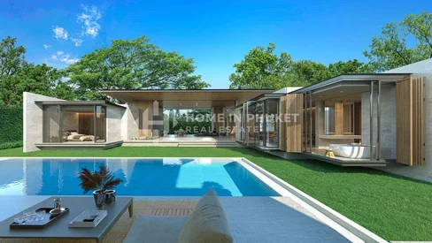 Villas avec piscine de 3 chambres à Botanica Chalong