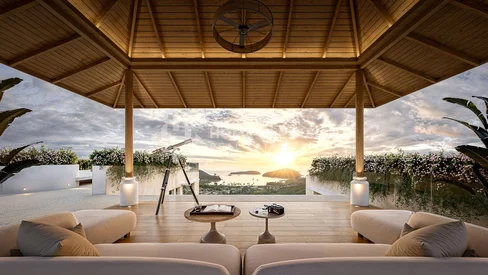 Villa de Luxe avec Vue sur Mer Donnant sur la Baie d'Ao Makham