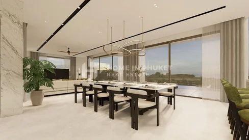 Villa 4 chambres près de la plage de Nai Thon