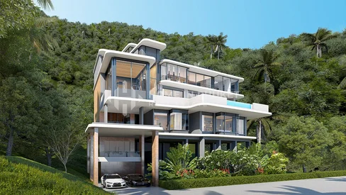 Villa 4 chambres près de la plage de Nai Thon