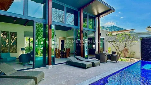 Villa avec piscine de 4 chambres à Baan Wana