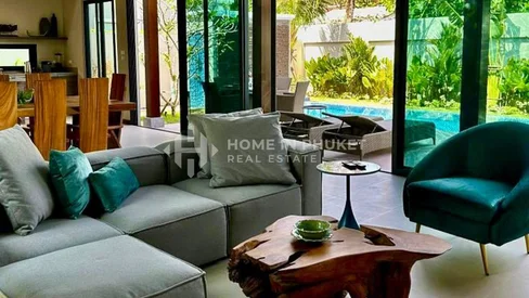 Villa avec piscine de 4 chambres à Baan Wana