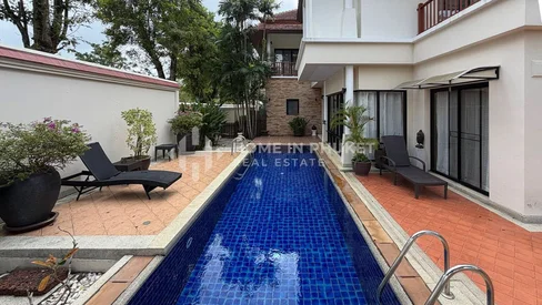 Villa de style thaïlandais avec 4 chambres et vue sur le lagon