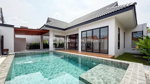 Villa avec piscine de 3 chambres dans une résidence sécurisée