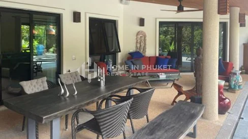 Luxury 5-Bed Thai-Balinese Pool Villa in Nai Harn