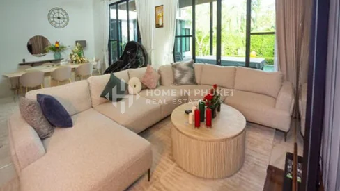 Villa de luxe de plain-pied avec piscine et 4 chambres