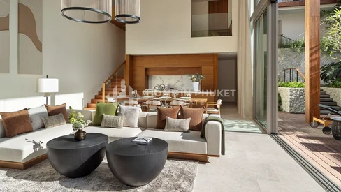 Villas de luxe de 4 chambres de style complexe hôtelier à Layan