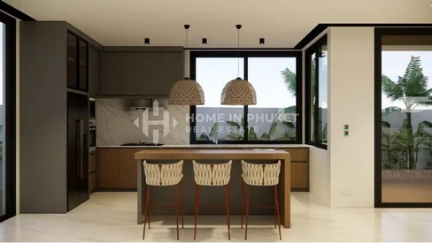 Villa de luxe avec piscine et 4 chambres à Baan Komuth