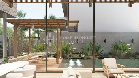 Modern 3-Bed Pool Villas in Pasak