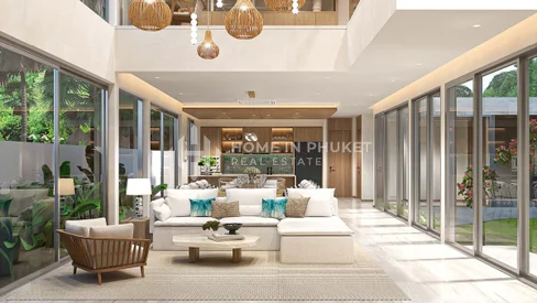 Villa de luxe de 4 chambres avec piscine à Vana Anda Cherngtalay