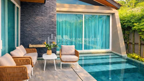 Трехкомнатная вилла с бассейном в Villa Sunpao