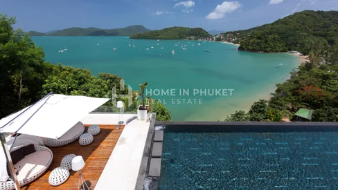 超豪华海景悬崖别墅，六卧