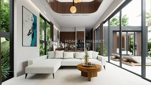 Одноэтажная вилла с бассейном в Aileen Residence