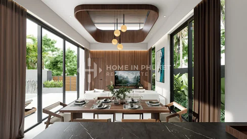 Одноэтажная вилла с бассейном в Aileen Residence